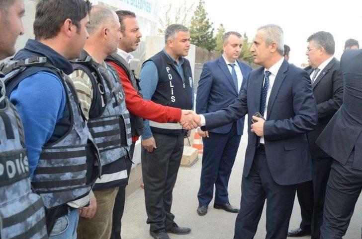 İçişleri Bakan Yardımcısı Sebahattin Öztürk Emniyet Müdüründen Bilgi Aldı G5