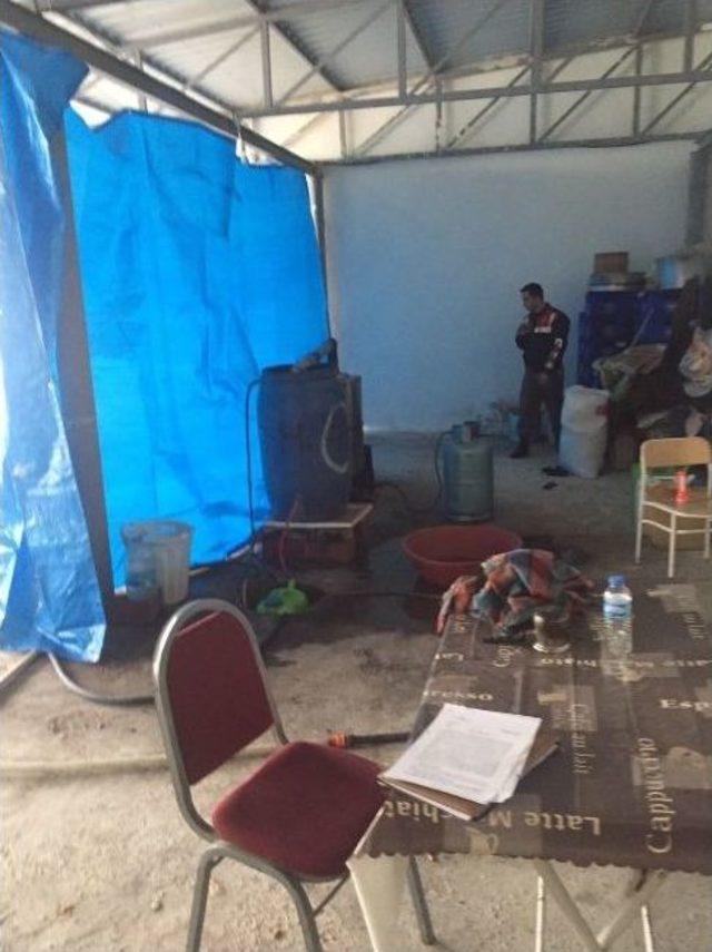 Manisa&rsquo;da Ka&ccedil;ak Alkol Operasyonu 2