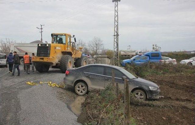 Bafra’da 2 Kardeş Silahla Yaralandı