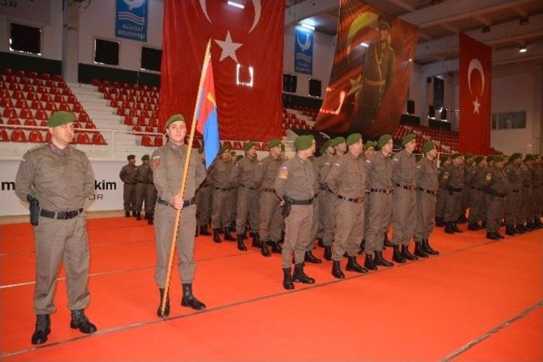 Aliağa&rsquo;da 219 Asker Yemin Etti