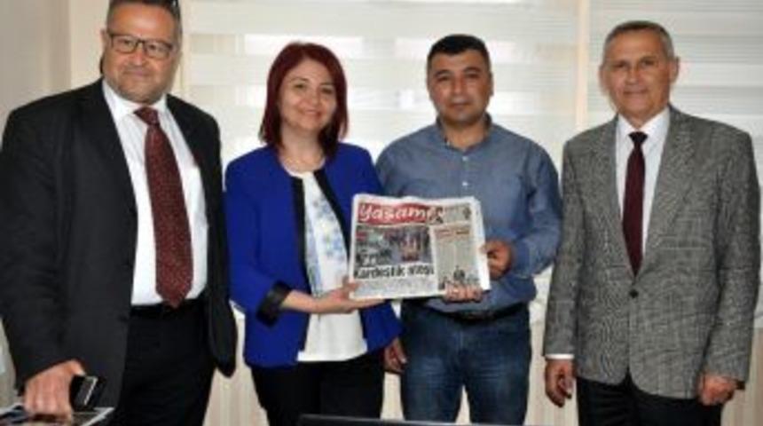 Agc&rsquo;den &lsquo;kentte Yaşam&rsquo; Gazetesine Ziyaret