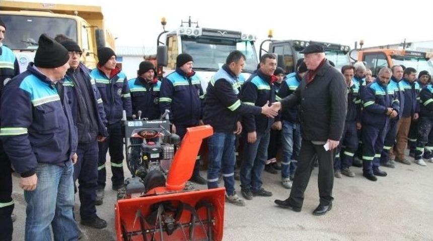 Odunpazarı Karla M&uuml;cadeleye Hazır