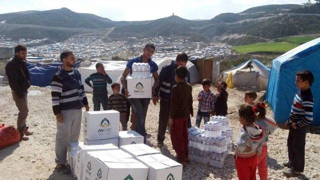 Hayder’in Yardım Konvoyu Suriye’ye Ulaştı