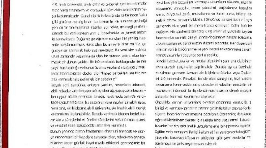 Sa&uuml; Rekt&ouml;r&uuml; Muzaffer Elmas&rsquo;ın Makalesi Yayımlandı