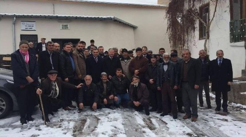 İl&ccedil;e Protokol&uuml;nden Zile Mahallesine Ziyaret