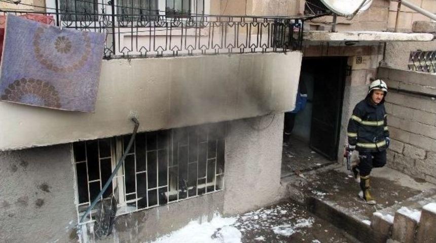 Soba Evde Yangına Neden Oldu