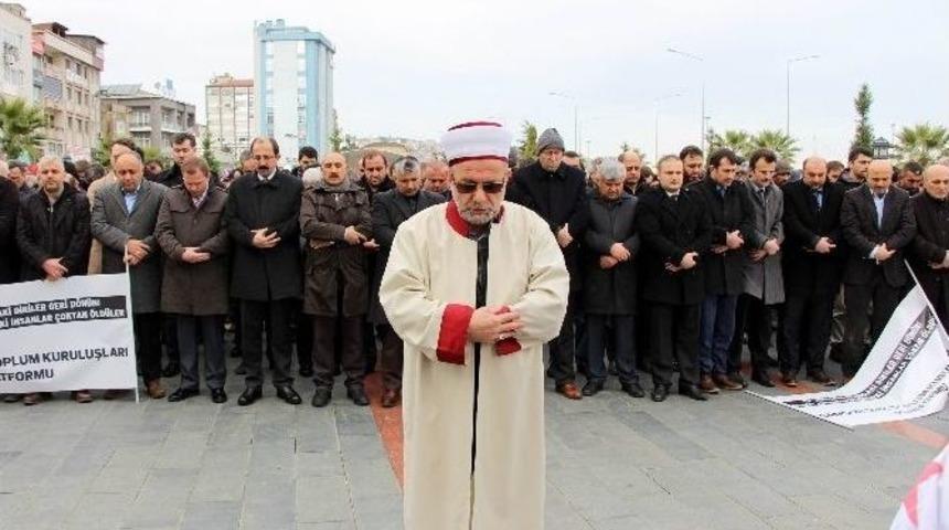 Halep&rsquo;te &Ouml;lenler İ&ccedil;in Samsun&rsquo;da Gıyabi Cenaze Namazı Kılındı