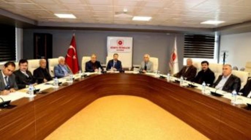 Belediye Başkanları İstişare Toplantısı Yaptı