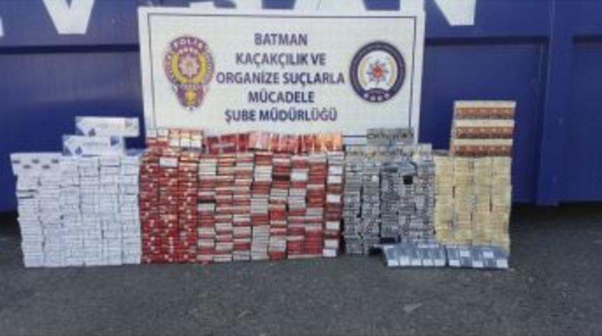 Batman’da 108 Bin Tl Değerinde Kaçak Sigara Ele Geçirildi