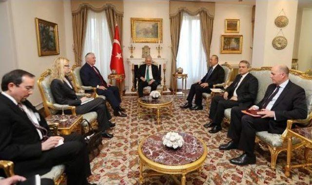 Başbakan Yıldırım, Abd Dışişleri Bakanı Rex Tillerson'ı Kabul Etti