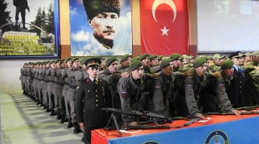 K&uuml;tahya&rsquo;da 365. Kısa D&ouml;nem Erler Yemin Etti
