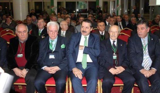 Divan Kurulunda Konuşan Bursaspor Başkanı Ay, Birlik Çağrısı Yaptı