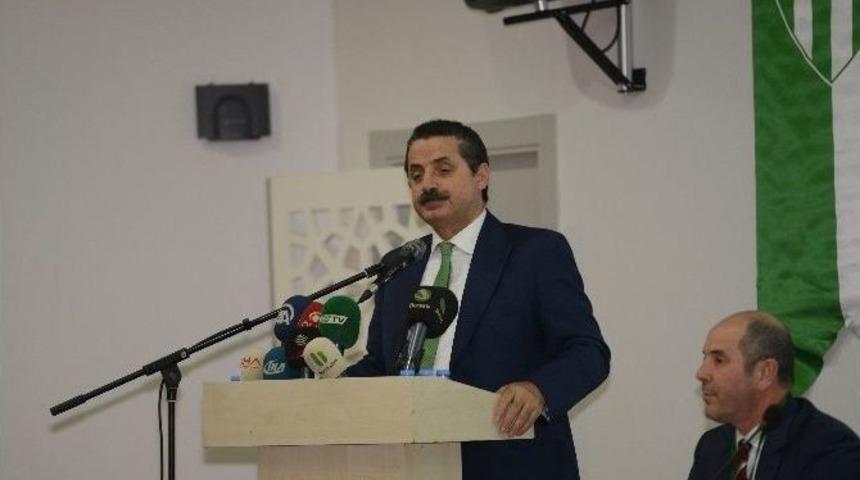Bakan &Ccedil;elik: &ldquo;bursaspor&rsquo;un Geleceğe Sağlıklı Y&uuml;r&uuml;mesi İ&ccedil;in Ne Gerekiyorsa Yapacağız&rdquo;