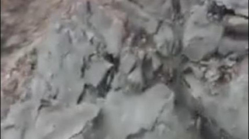 Yusufeli- Erzurum Karayolundaki T&uuml;nelde G&ouml;&ccedil;&uuml;k