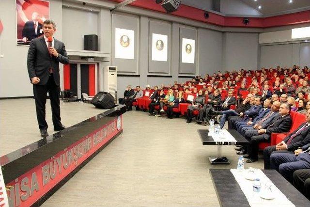 T&uuml;rkiye Barolar Birliği Başkanı Feyzioğlu Manisa&rsquo;da 1