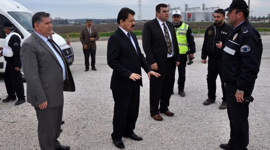 Başsavcı Yeldan’dan Uygulama Yapan Polise Ziyaret