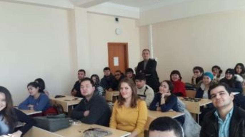 Prof. Dr. Salih Yılmaz, Ahmet Yesevi &Uuml;niversitesinde