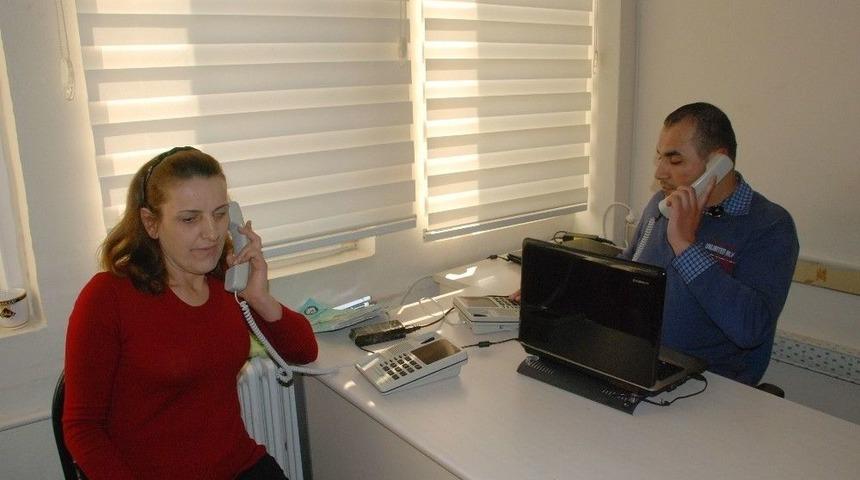 G&ouml;rme Engelli Santral Memurlarının &Ccedil;alışma Azmi