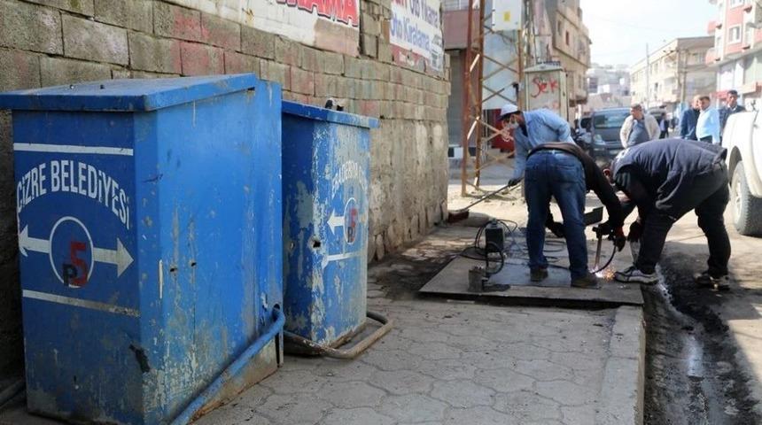 Cizre Belediyesi&rsquo;nde Temizlik Ve Hijyen &Ccedil;alışması