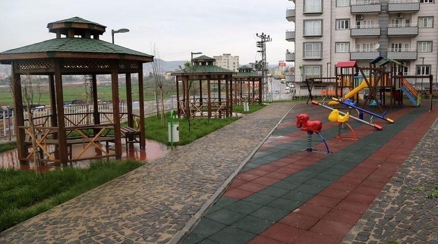 Cizre Konak Mahallesi&rsquo;ndeki 3 Park Halkın Hizmetine Girdi