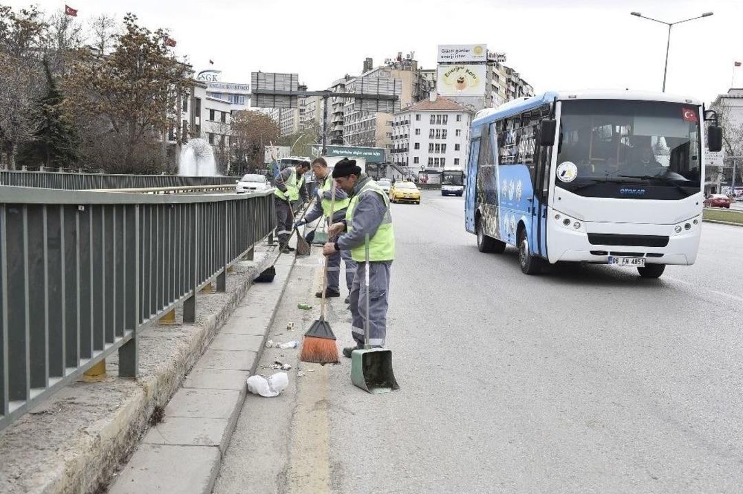 Ankara B&uuml;y&uuml;kşehir Belediyesinden Bahar Temizliği