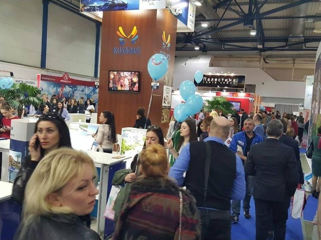 Ukrayna Fuarı&rsquo;nda Kuşadası Standı A&ccedil;ıldı