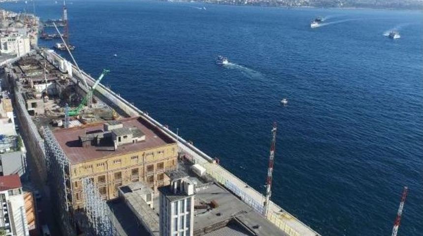 İstanbul Limanı Dev Yolcu Gemilerine Hazırlanıyor
