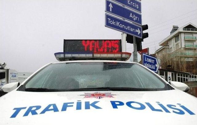 Van&rsquo;da &rsquo;kış Lastiği&rsquo; Uygulaması 2