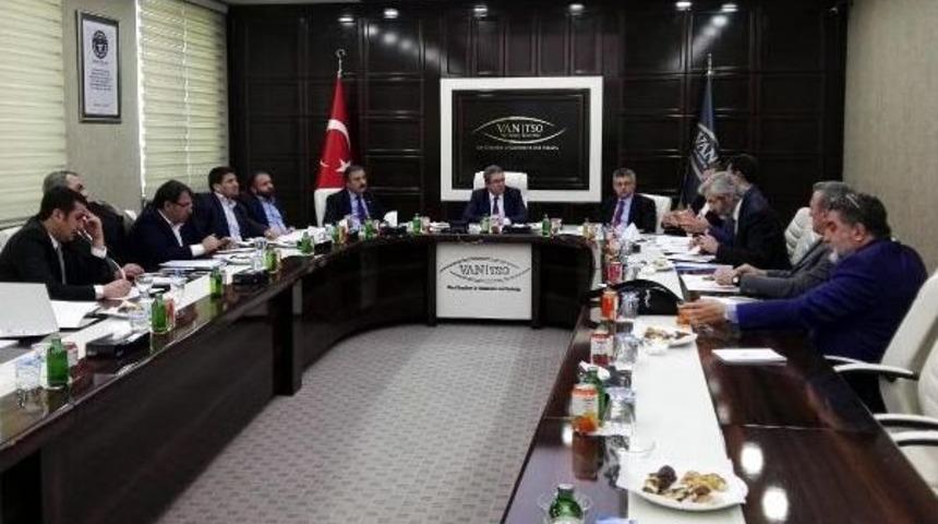 Van Ekonomi Konseyi Kentin Sorunları I&ccedil;in Toplandı