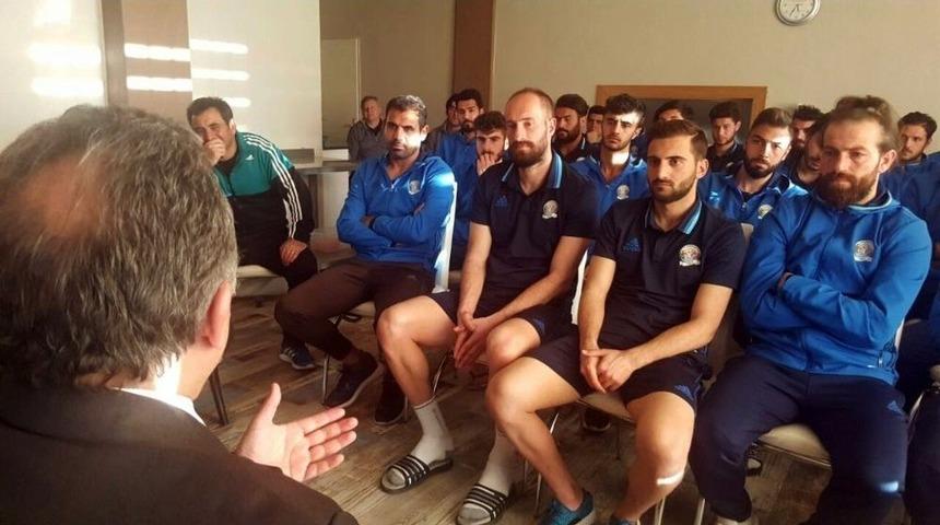 Genel Sekreter Yal&ccedil;ın&rsquo;dan Belediyespor&rsquo;un Yeni Y&ouml;netimine Ziyaret
