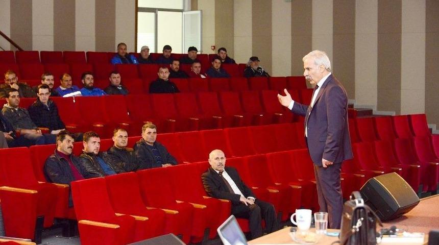 Maski Kurum İ&ccedil;i Eğitim Seminerlerine Başladı