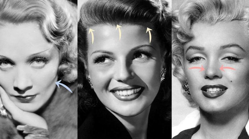 Eski d&ouml;nemde Hollywood yıldızları nasıl g&uuml;zelleşiyordu? 