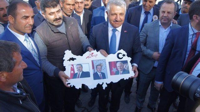 Bakan Arslan, Kağızman’da Cami Ve Kuran Kursu Temel Atma Törenine Katıldı