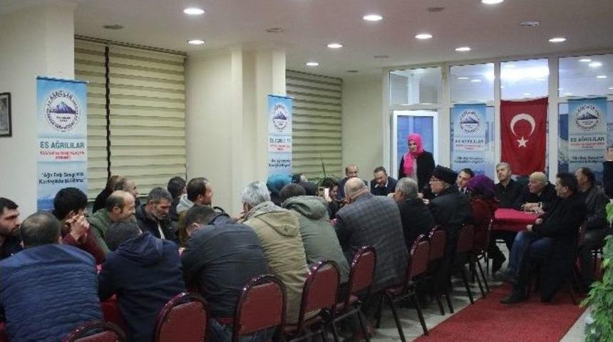 Stk Temsilcilerinden Es Ağrılılar Derneği&rsquo;ne Ziyaret