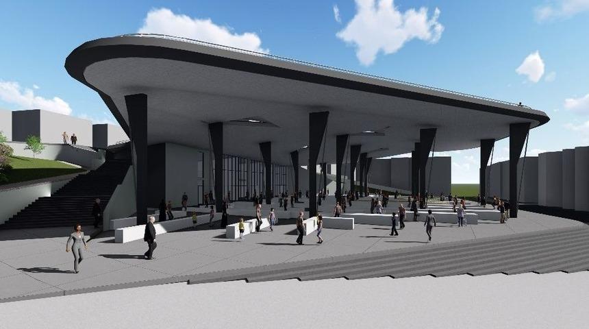 Esat Pazar Yerinin Temeli Atılıyor