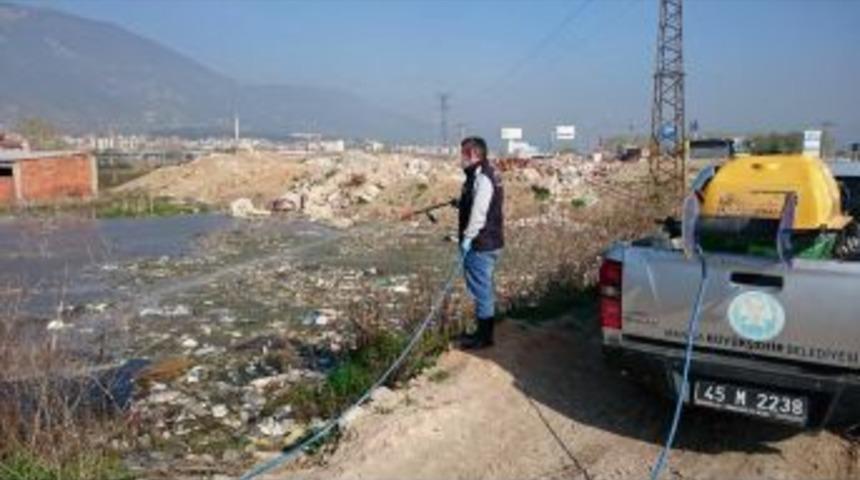 Kırkağa&ccedil;&rsquo;ta İla&ccedil;lama &Ccedil;alışmaları