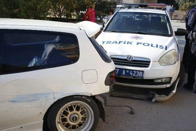 Antalya&rsquo;da Polisten Ka&ccedil;an &rsquo;modifiye&rsquo; Ara&ccedil; Alarmı 2