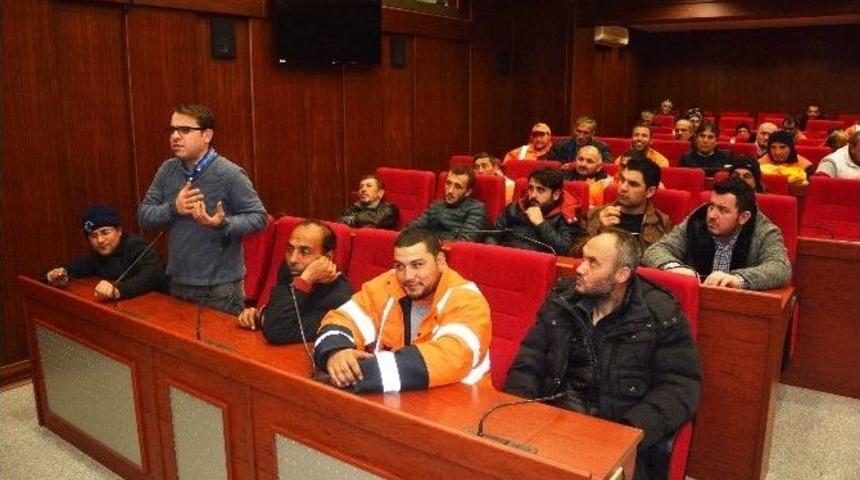 Temizlik Personeli Değerlendirme Toplantısında Buluştu