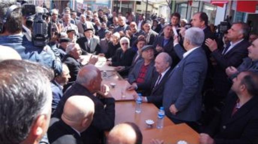 Kars Eski Milletvekili G&uuml;ner, Kağızman&rsquo;da