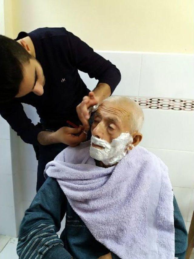 Samsun'da Yaşlı Ve Engellilere Saç- Cilt Bakımı