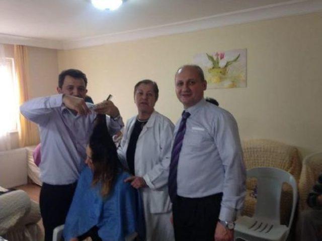 Samsun'da Yaşlı Ve Engellilere Saç- Cilt Bakımı