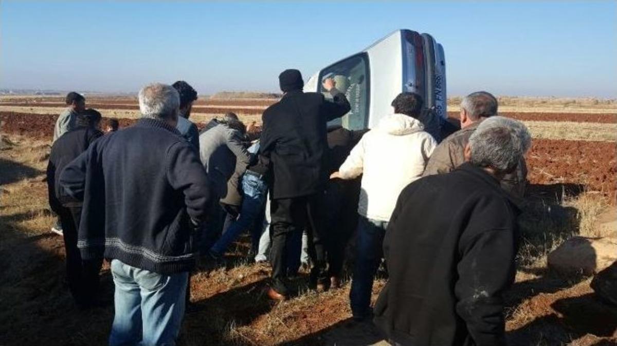 Şanlıurfa&rsquo;da Trafik Kazası: 2 Yaralı