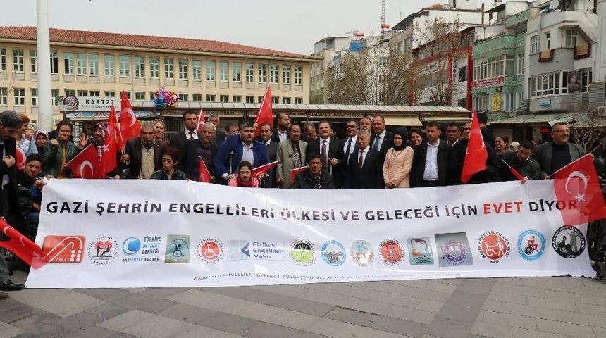 Engellilerden Evet Desteği