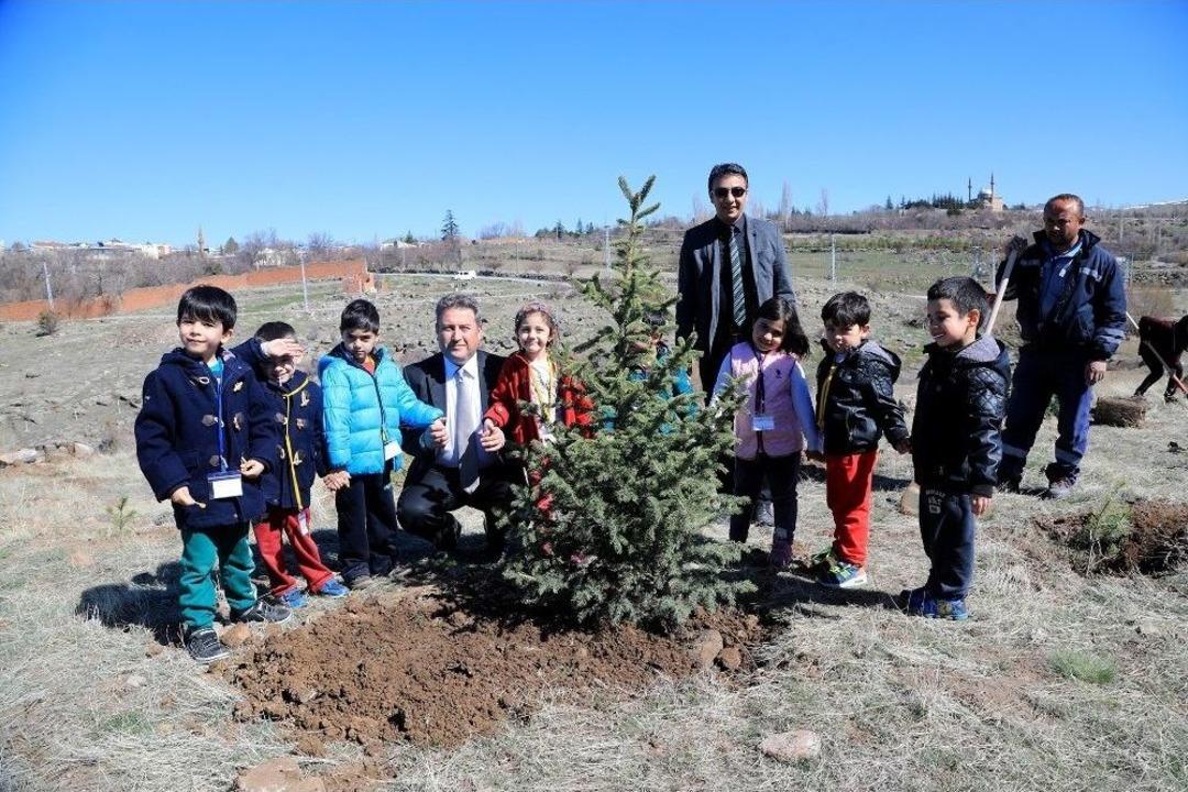 Talas&rsquo;ta Y&uuml;zlerce Fidan Toprakla Buluştu