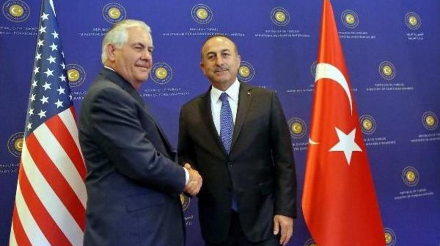 Dışişleri Bakanı &Ccedil;avuşoğlu, Abd'li Mevkidaşı Tillerson Ile G&ouml;r&uuml;şt&uuml;
