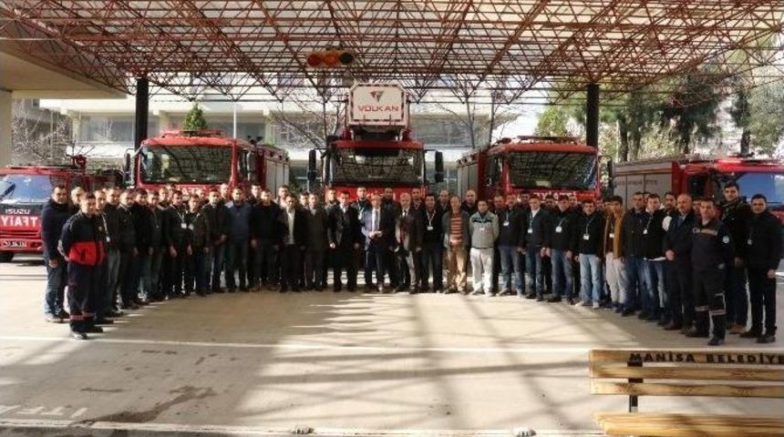Manisa İtfaiye Daire Başkanlığı&rsquo;na 54 Yeni Personel Katıldı