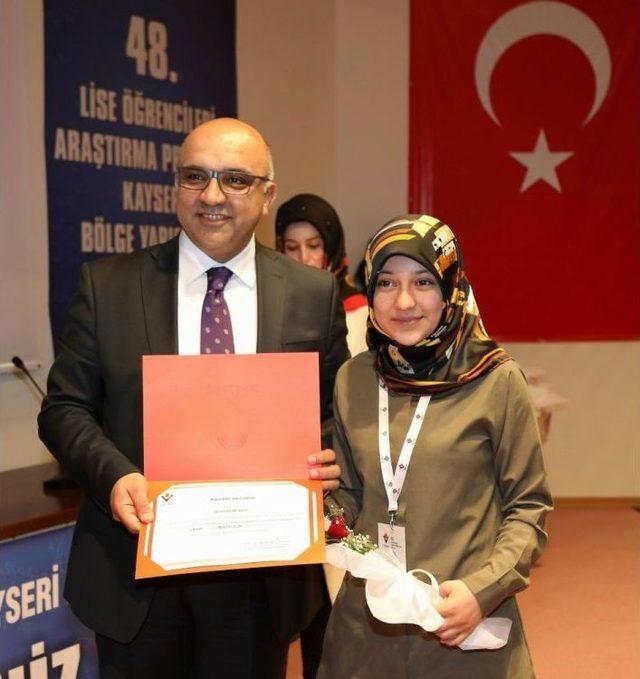 Tübitak 48. Lise Öğrencileri Arası Proje Yarışması Ödül Töreni Yapıldı