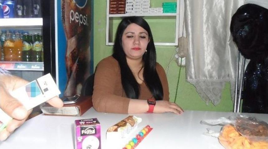 Silopi&rsquo;de Engelli Kız Bakkal İşletiyor