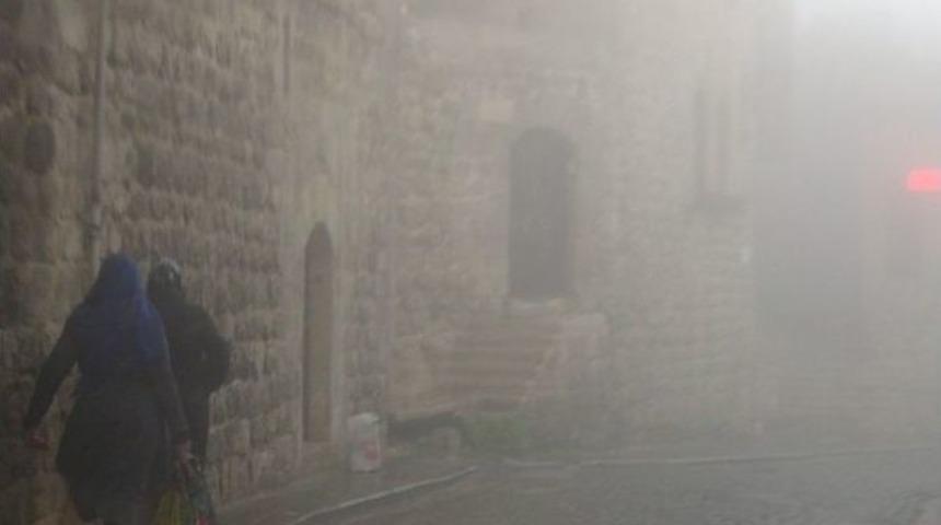 Mardin&rsquo;de Yoğun Sis