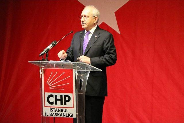 Chp Genel Başkanı Kılıçdaroğlu: 